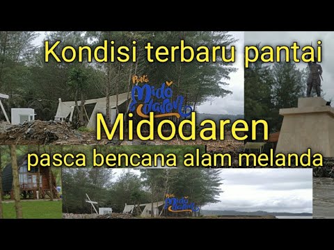 Banjir bandang pantai midodaren terbaru!! Tulungagung Selatan