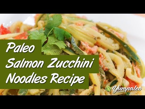 Photo Recipe Salmon Zucchini Pasta