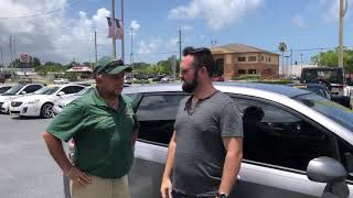 Happy customers and Julians auto showcase