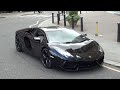 Tamara Ecclestone's Lamborghini Aventador LP700-4 - Spotted in London!