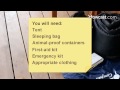 How to Pack for a Camping Trip