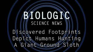 Science News - Discovered Footprints Depict Humans Hunting A Giant Ground Sloth