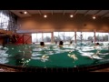 Water Polo: side angle on a deep-end game