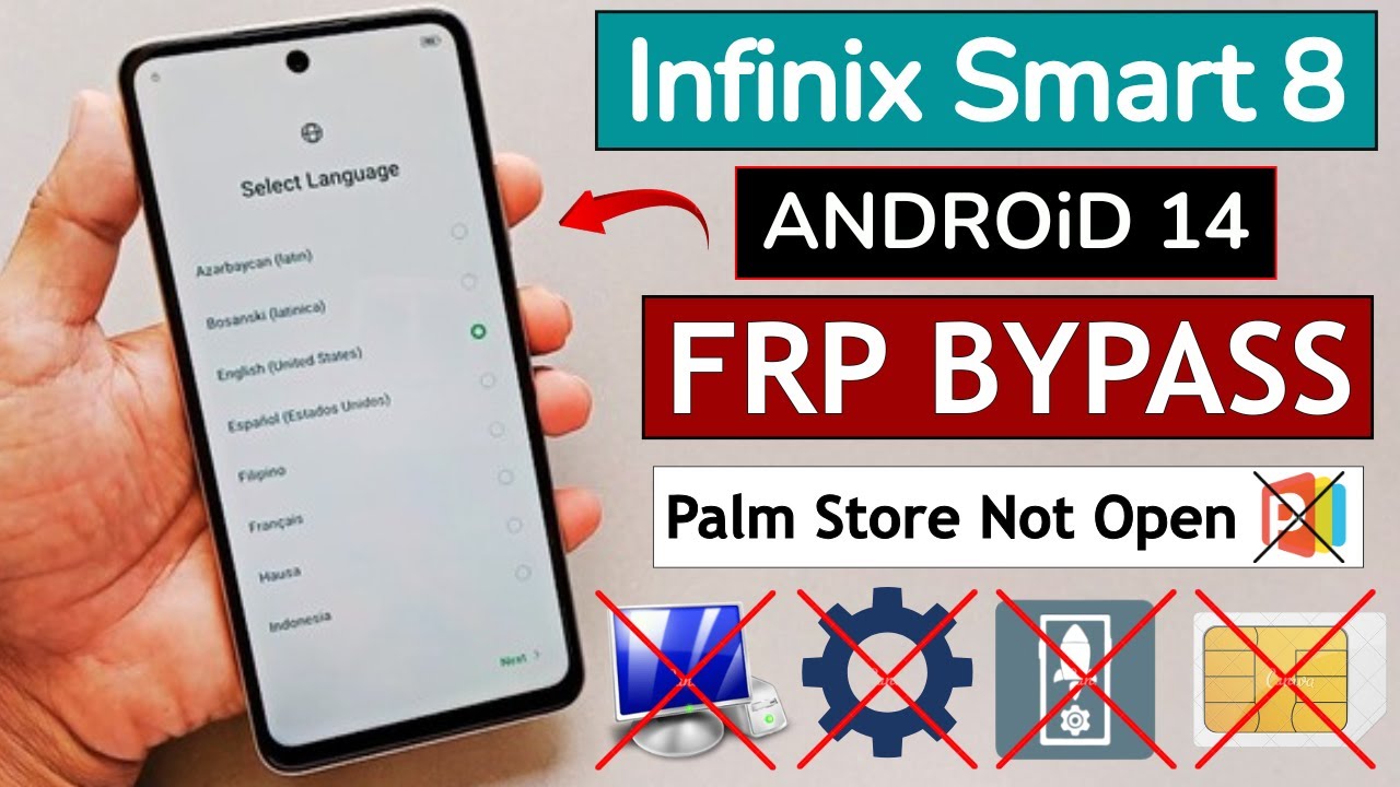 Infinix Smart 8 X6525 Frp Bypass/Unlock Android 14 – Infinix Smart 8 X6525 Frp Bypass/Unlock Android 14 –