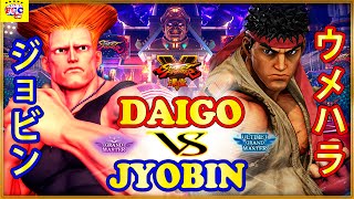 スト5ジョビンガイル対 ウメハラ リュウ Jyobin Guile Vs Daigo Ryusfvfgc