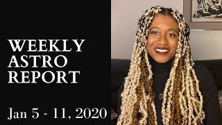 Weekly Astro Report: 1/5 - 1/11: Jupiter/South Node Conjunction, Lunar Eclipse in Cancer