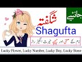 Shagufta Name Meaning in urdu | Shagufta Naam ka Matlab kya hota hai