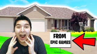 Epic Games Bought Me a HOUSE.. - Fortnite