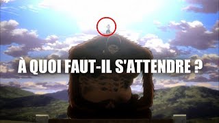 SAISON 3 DE L'ATTAQUE DES TITANS ! DES INFOS ET DES INDICES !