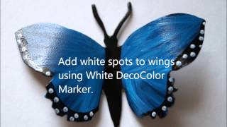 How to make a Garden Butterfly Sign
