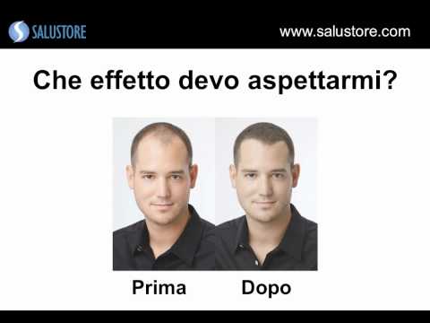 Macchie scure su una faccia rapidamente