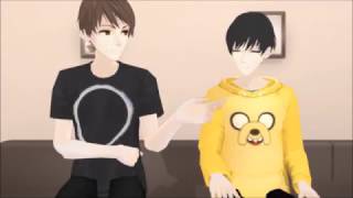 An average day watching anime w/ Dan and Phil... or so it seamed.