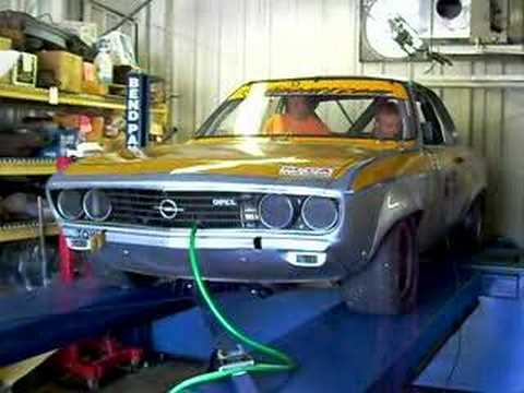 Anastos Motors FP Opel manta race car dyno tuning