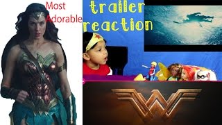 Wonder Woman Official Trailer 2 Most Adorable reaction