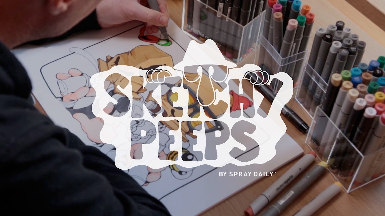 SKETCHY PEEPS 009 - Cheo