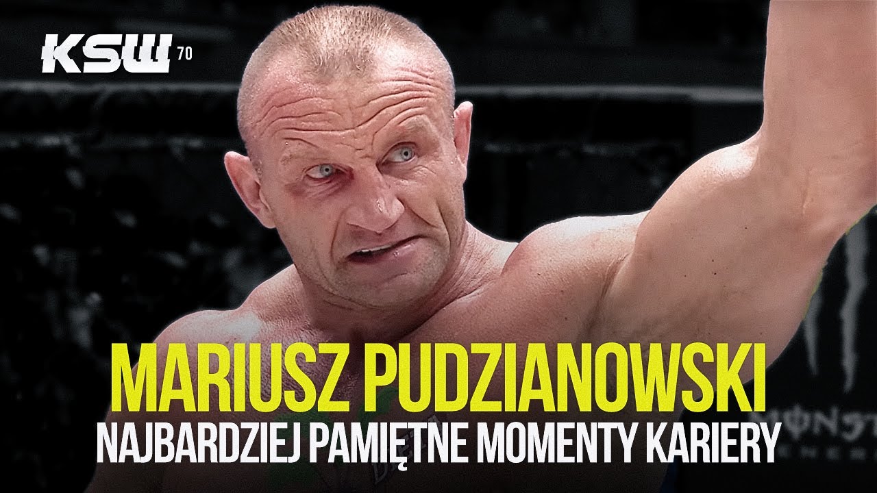 Mariusz Pudzianowski wybiera najbardziej pamiętne momenty swojej kariery | KSW 70