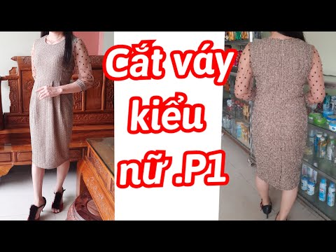 160.P1.Dạy cắt may ĐẦM KIỂU NỮ/Cách cắt và công thức cơ bản đầm kiểu nữ/Dạy cắt may đầm cơ bản