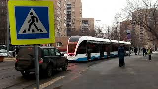 Видео Москва 2010 3-й (третий) Самотёчный переулок зима день от Улицы Москвы, 3-й Самотёчный переулок, Москва, Россия