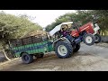 Mahindra 575 and Swaraj 855 threat stunt on dangerous climbing mode Raju ki Masti Mahindra 575 and Swaraj 855 threat stunt on dangerous climbing mode Raju ki Masti