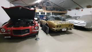 1973 Camaro Z28 Rs And 1969 Corvette