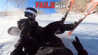 Skier Takes Massive Tumble! Fails Of The Week
