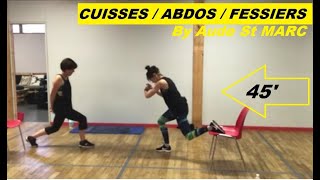 Cours de Cuisses/Abdos/Fessiers avec Chaise