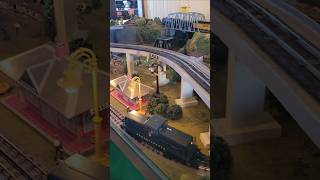 A Small S Scale And O Scale Layout At The Hagerstown Model Railroad Museum.