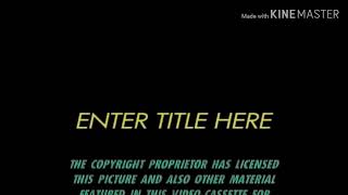 30Th Century Fox Home Entertainment Fbi Warning Screen 2
