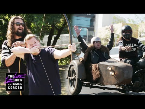 2 Hours Off w/ Jason Momoa - Whips, Arrows & Motorcycles