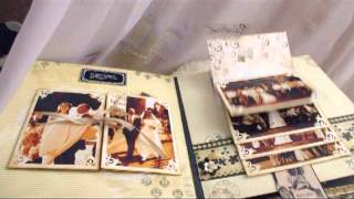 Youtube download : Мастер класс блокнот скрап, tutorial scrapbooking sticky notes