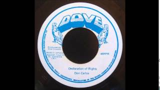 Watch Don Carlos Declaration Of Rights video