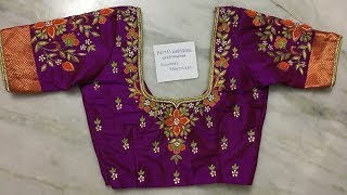Traditional Maggam Work Blouse Designs 2018