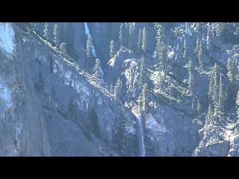 Sentinel Falls from Upper Yosemite Falls Trail Video Sentinel Falls from Upper Yosemite Falls Trail Video