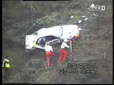 Wypadek Krzysztofa Hołowczyca na Rajdzie RAC 1997