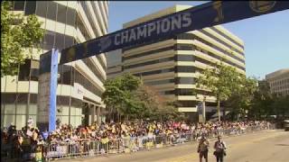 NBA Champion Golden State Warriors victory parade in Oakland NBA Champion Golden State Warriors victory parade in Oakland