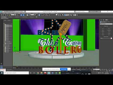 Học 3DS Max Thiết kế sân khấu Phần diễn hoạt
