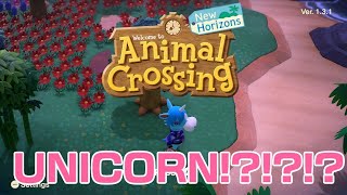 We got a UNICORN in Animal Crossing New Horizon on Nintendo Switch! ACNH LIVE