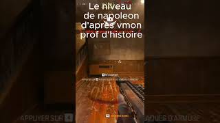 Le Niveau De Napoleon Daprès Vmon Prof Dhisto