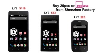 Indiegogo: $28 LY Android phone, buy directly from Factory