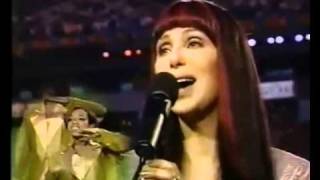 Watch Cher Star Spangled Banner video