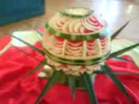 watermelon carving by Katq watermelon carving for baby shower. watermelon carving by Katq