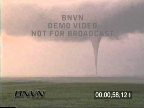 6/8/1999 Corson County South Dakota Tornado Stock Video