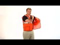 5 Point Tear-Away Safety Vest Orange