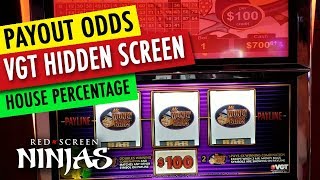 VGT SLOTS - INSIDE A SLOT MACHINE TOTAL PAYOUT SCREEN AND EARNING REPORTS!
