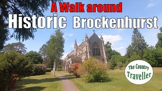 A Summer walk around Historic Brockenhurst in The New Forest #SummerSun #Englishhistoricwalks