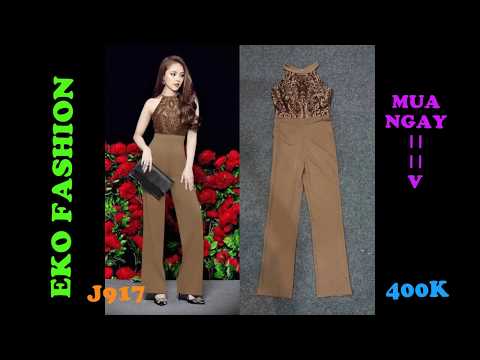 Bộ sưu tập jumpsuit đồ bay đẹp hot nhất hiện nay 2018
