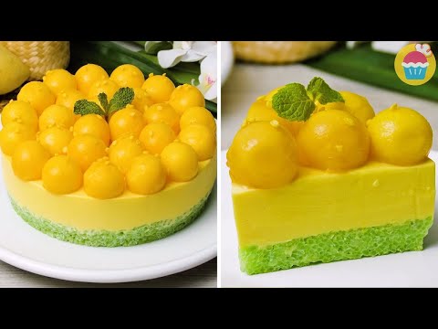 มูสข้าวเหนียวมะม่วง - หอม หวาน น่ารับประทาน! | Mango Moose | ฟินปาก