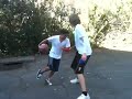 Kaz vs Seth basketball