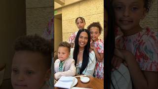 Beautiful Moments Curry Wife With His Kids