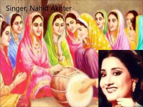 Kala Doria Kundey Naal Aria Punjabi Folk Song By (( Naheed Akhter...